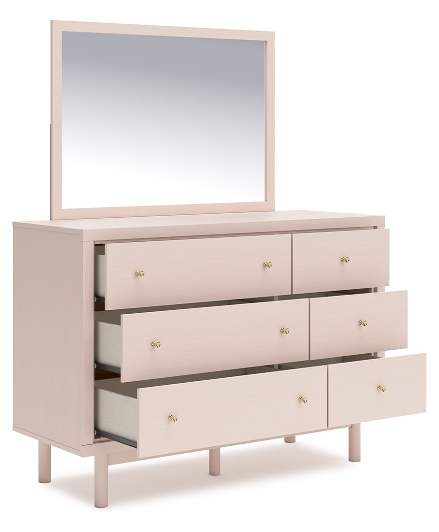 Wistenpine Dresser and Mirror