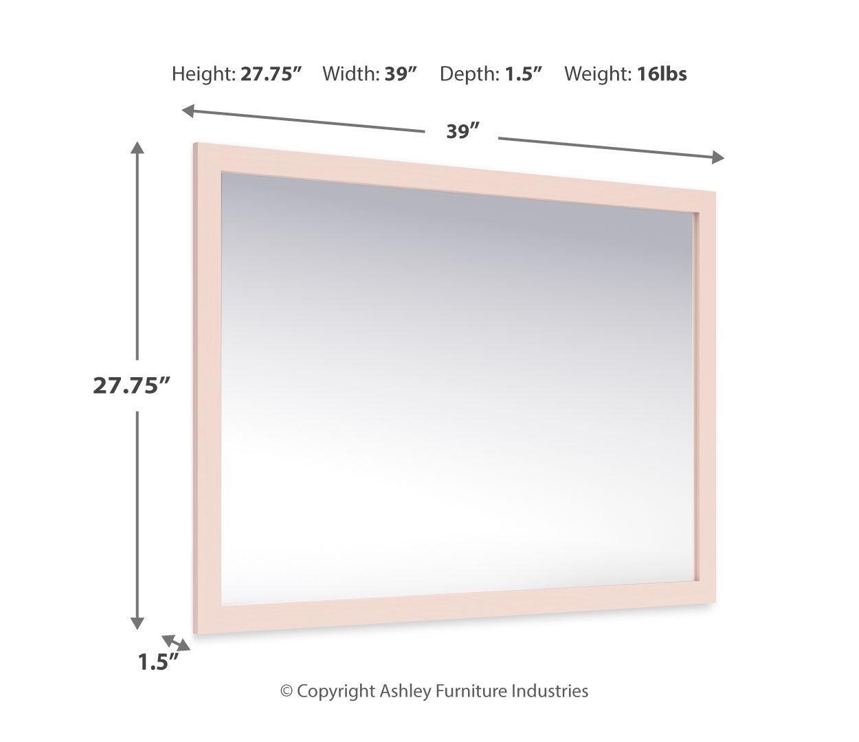 Wistenpine Bedroom Mirror