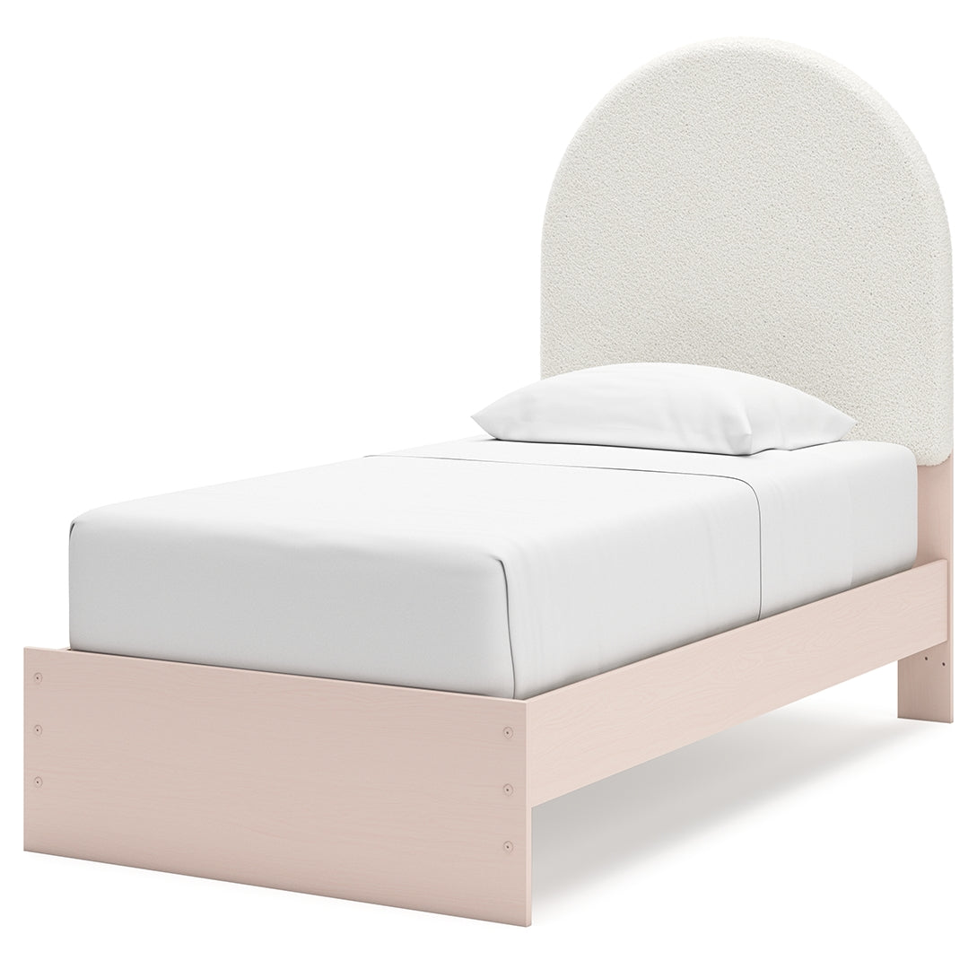 Wistenpine Pink Panel Bedroom Set