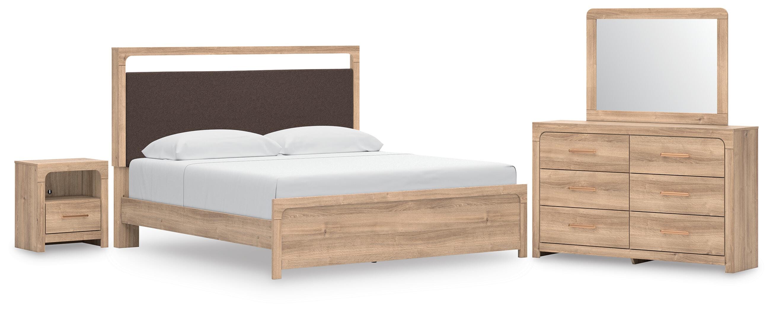 Kinlanni Upholstered Platform Bed Bedroom Set