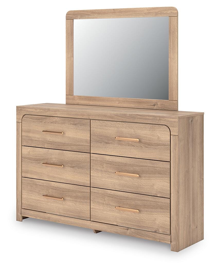 Kinlanni Upholstered Panel Bed Bedroom Set