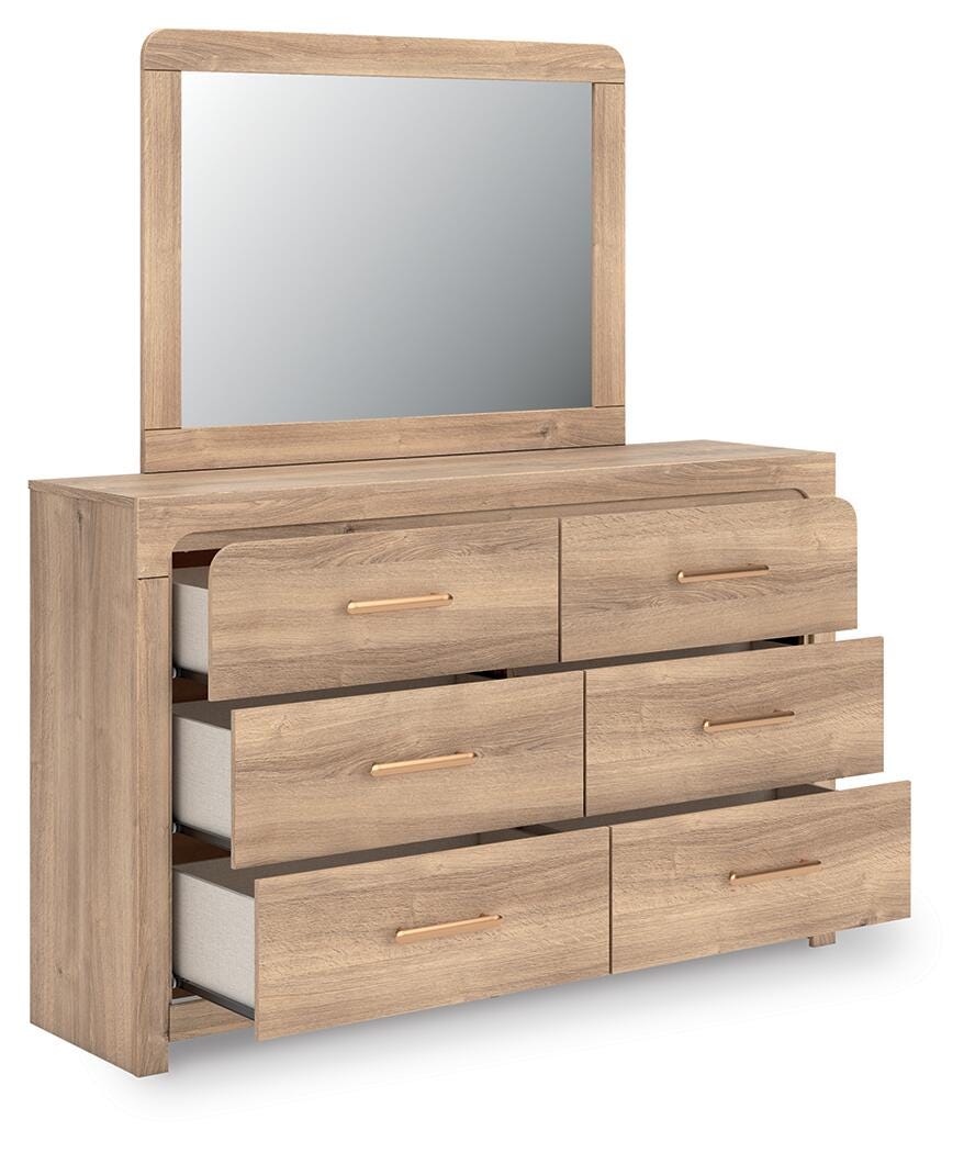 Kinlanni Upholstered Panel Bed Bedroom Set