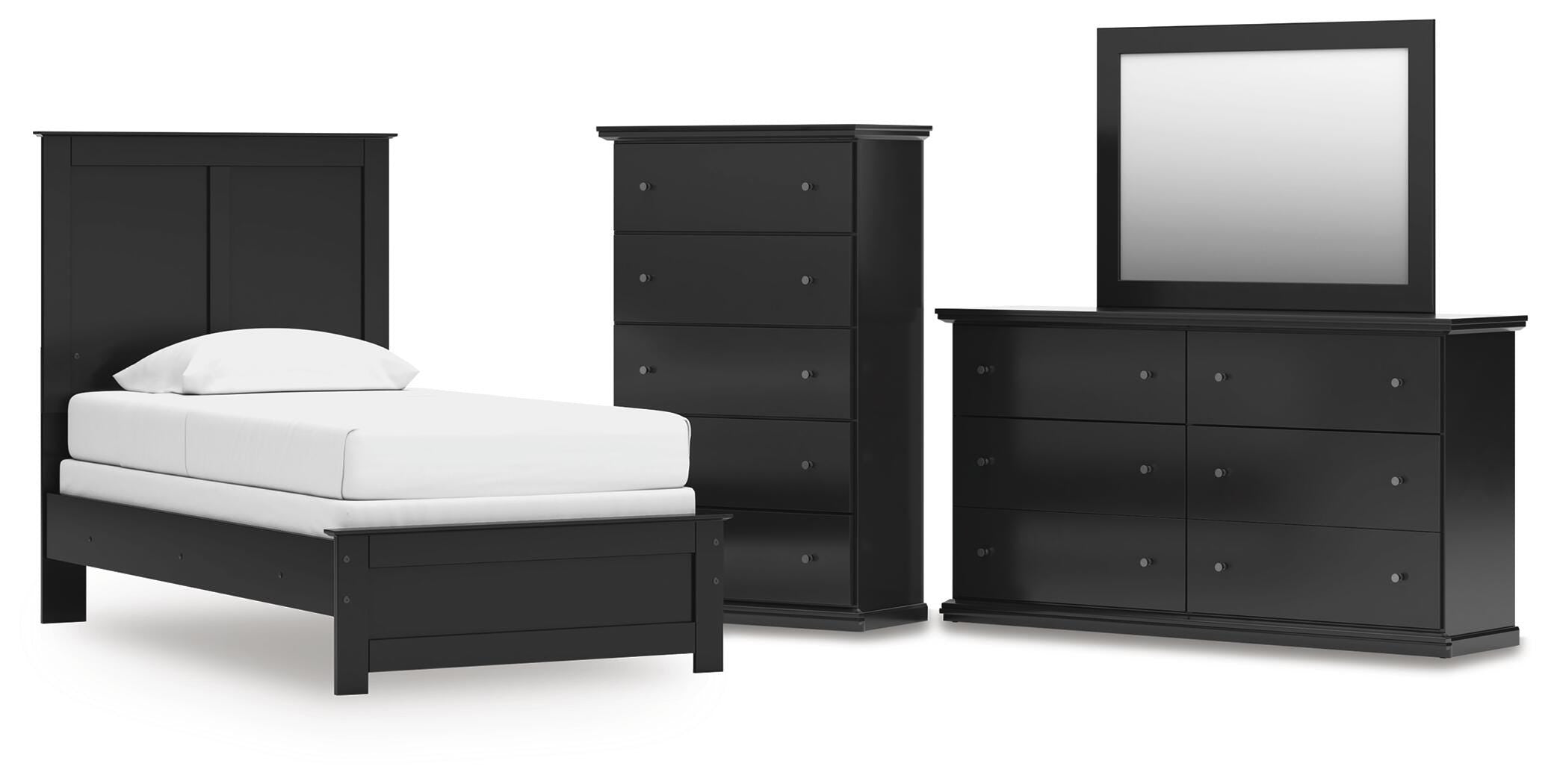 Maribel Panel Bed Bedroom Set