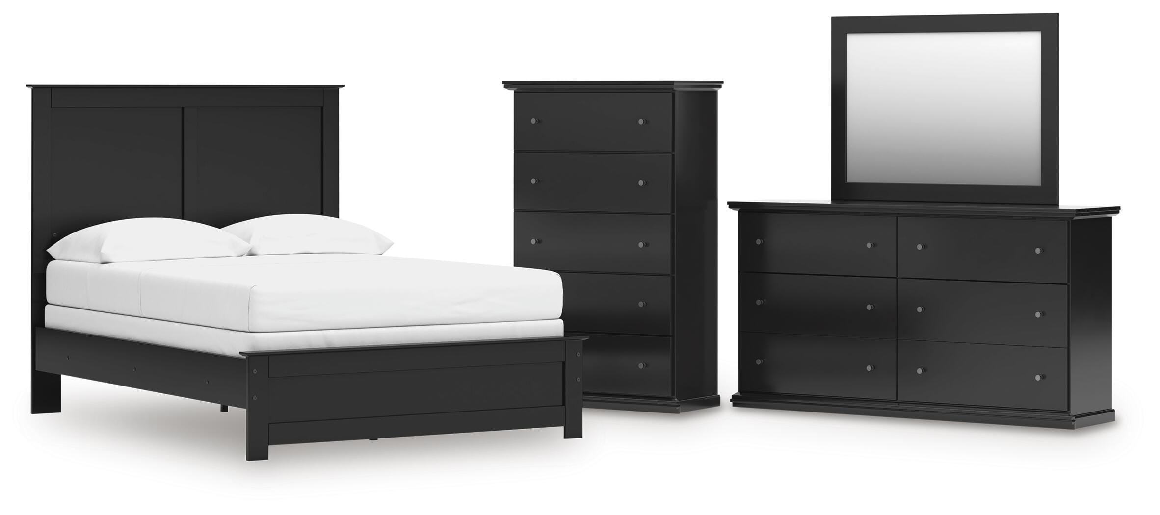 Maribel Panel Bed Bedroom Set