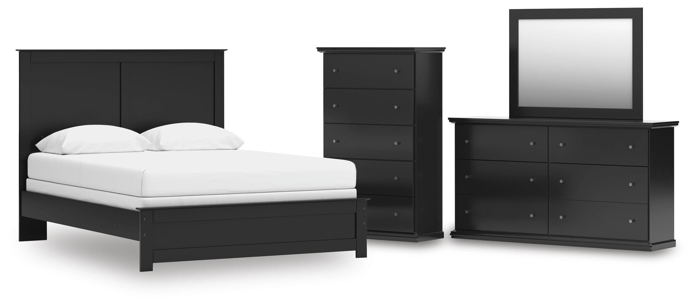 Maribel Panel Bed Bedroom Set