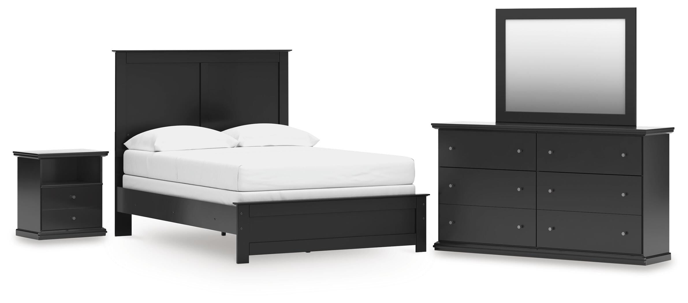Maribel Panel Bed Bedroom Set