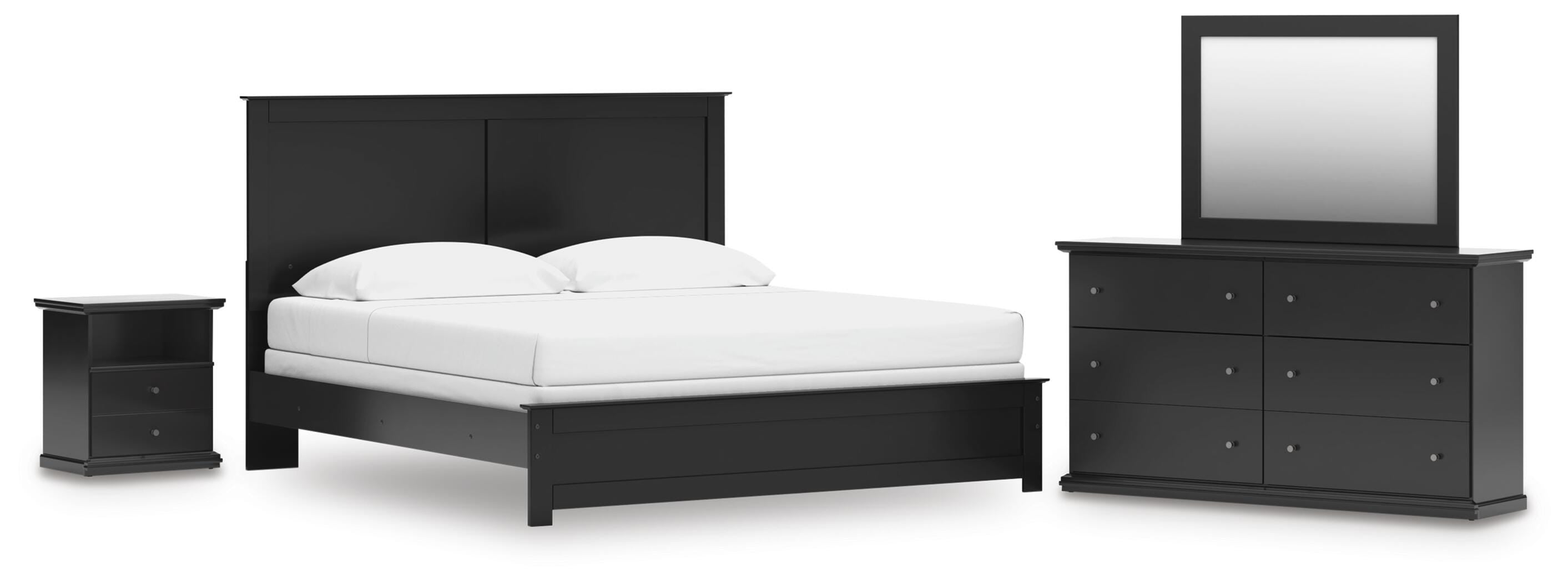 Maribel Panel Bed Bedroom Set