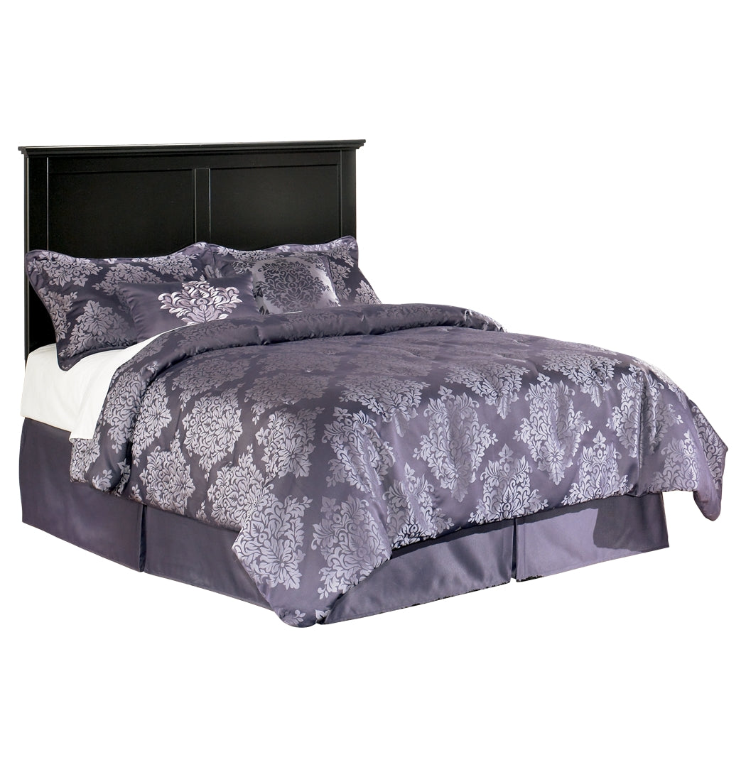 Maribel Black Panel Bedroom Set