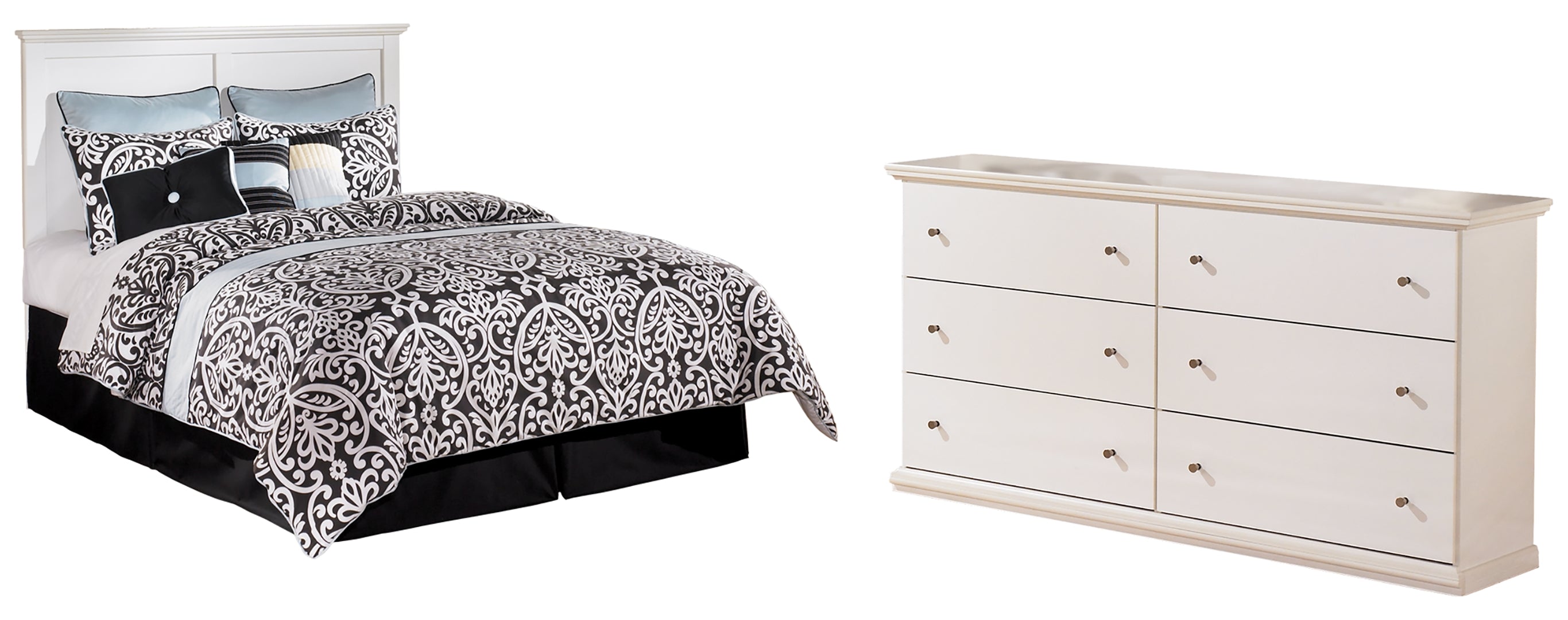 White Bostwick Shoals Panel Bedroom Set