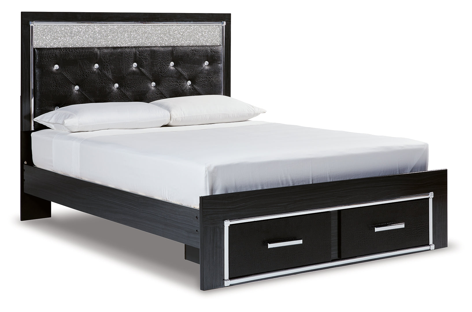 Kaydell Black Panel Bedroom Set