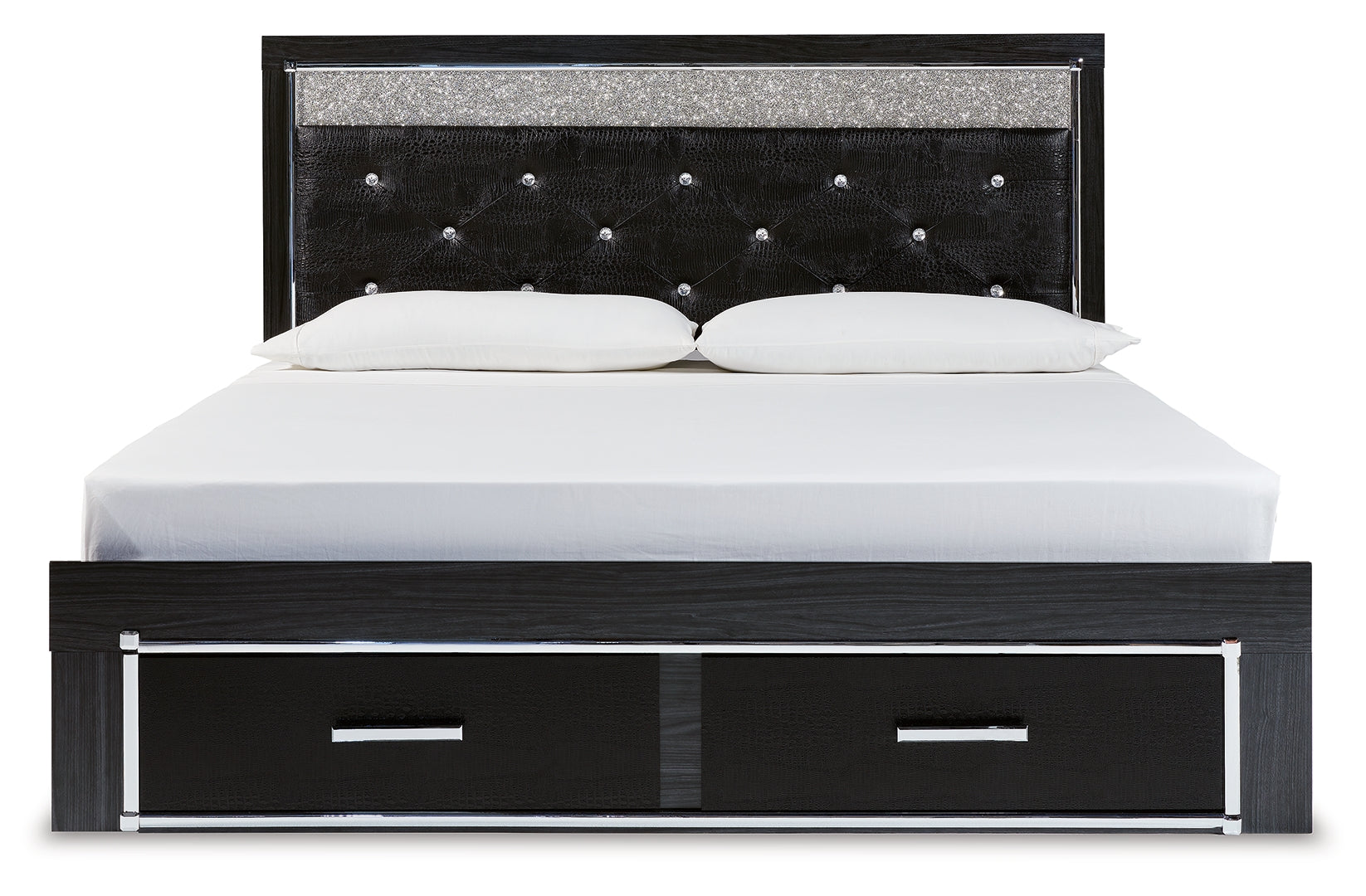 Kaydell Black Panel Bedroom Set