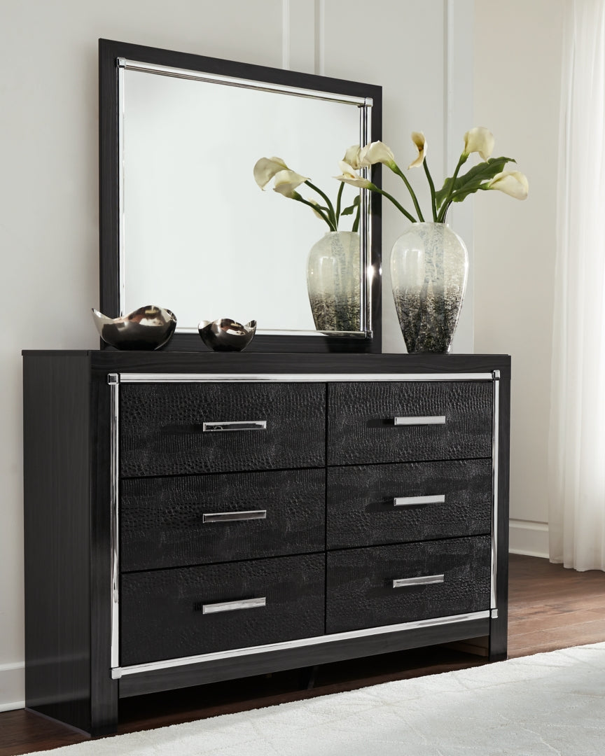 Kaydell Black Panel Bedroom Set