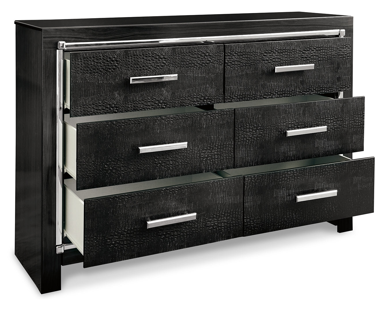 Kaydell Black Panel Bedroom Set