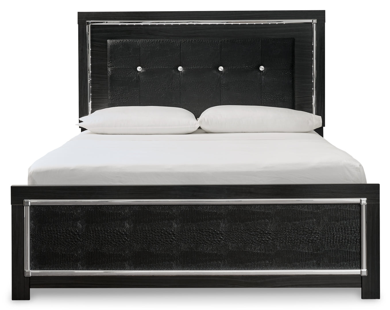 Kaydell Black Panel Bedroom Set