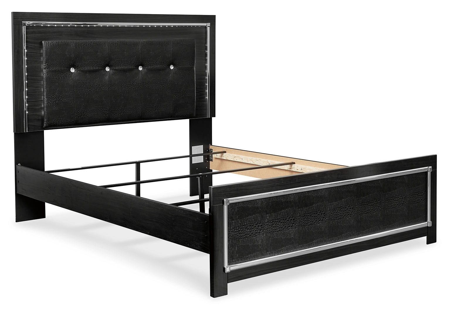 Kaydell Panel Bed with Storage