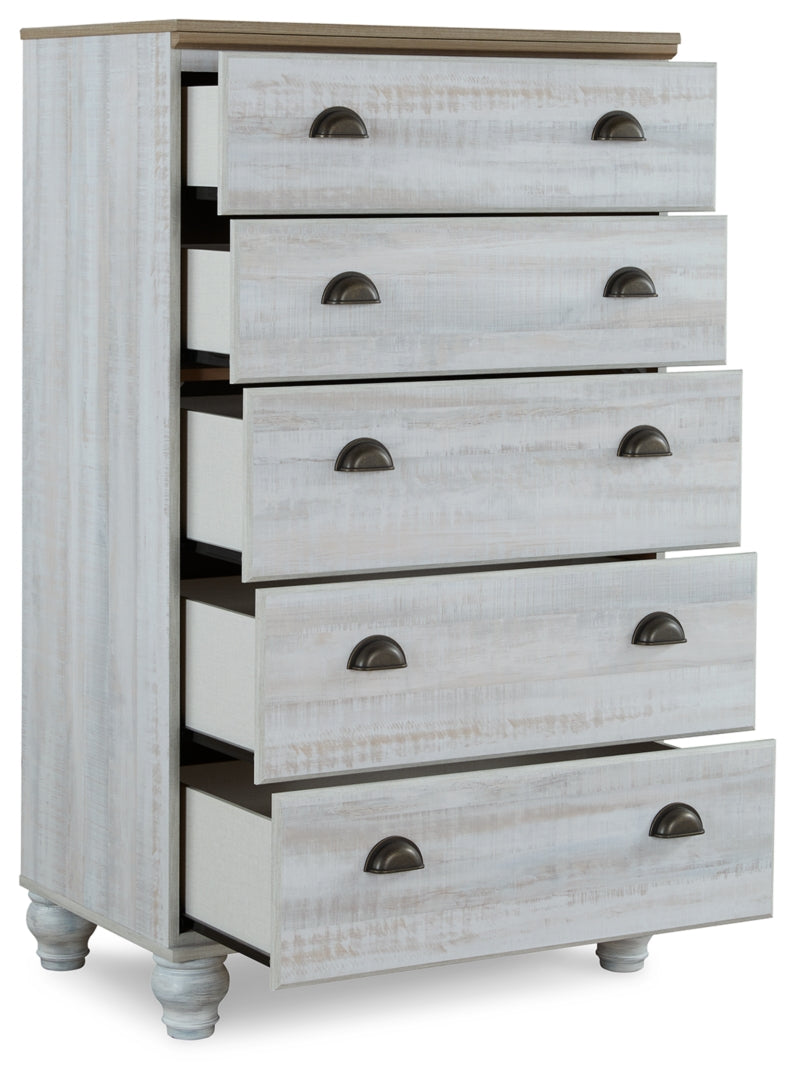 Haven Bay Five Drawer Chest