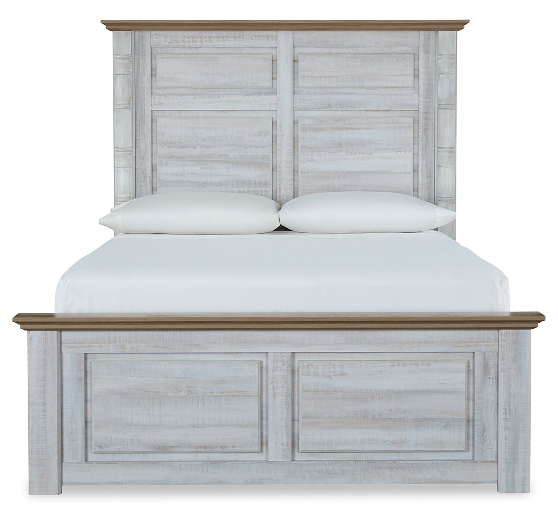 Haven Bay Beige Panel Bedroom Set