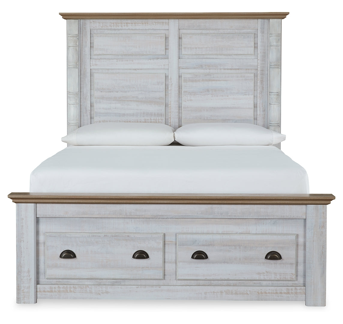 Haven Bay Beige Panel Bedroom Set