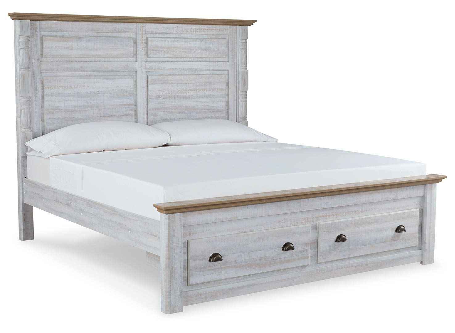 Haven Bay Beige Panel Bedroom Set