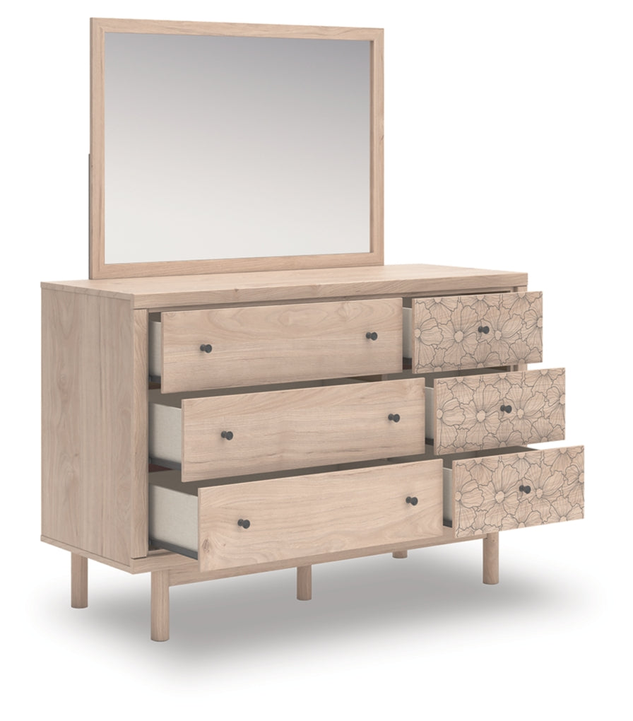 Shapella Dresser and Mirror