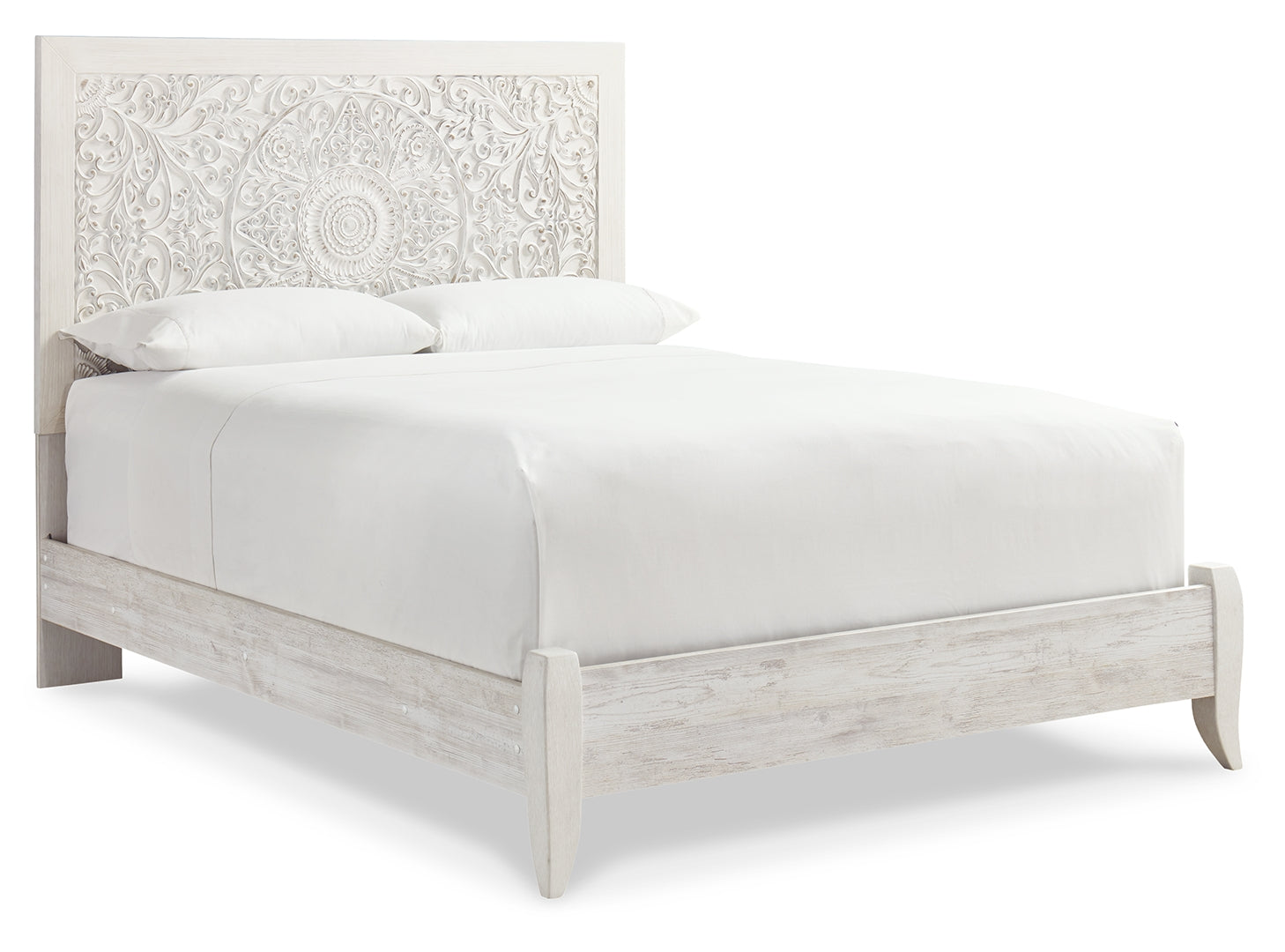 Paxberry White Panel Bedroom Set