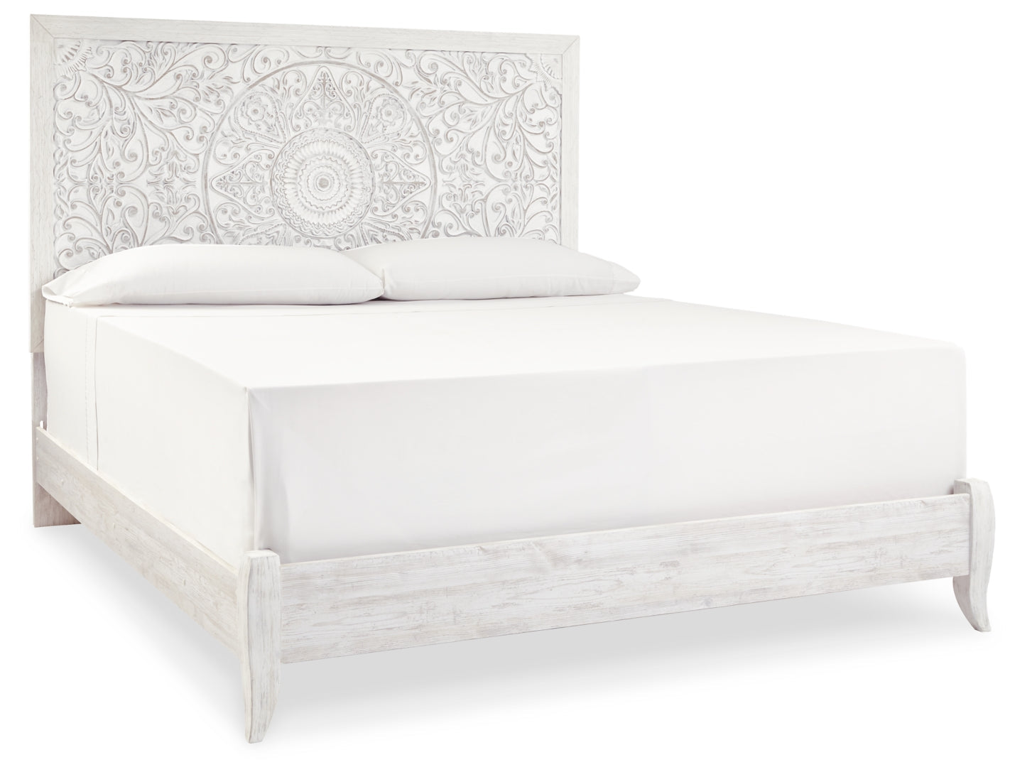 Paxberry White Panel Bedroom Set