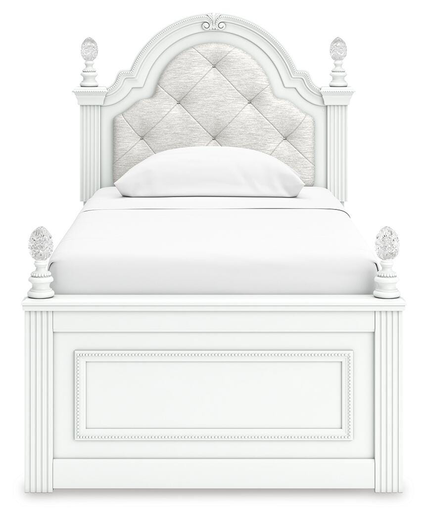 Maylilly Upholstered Panel Storage Bed