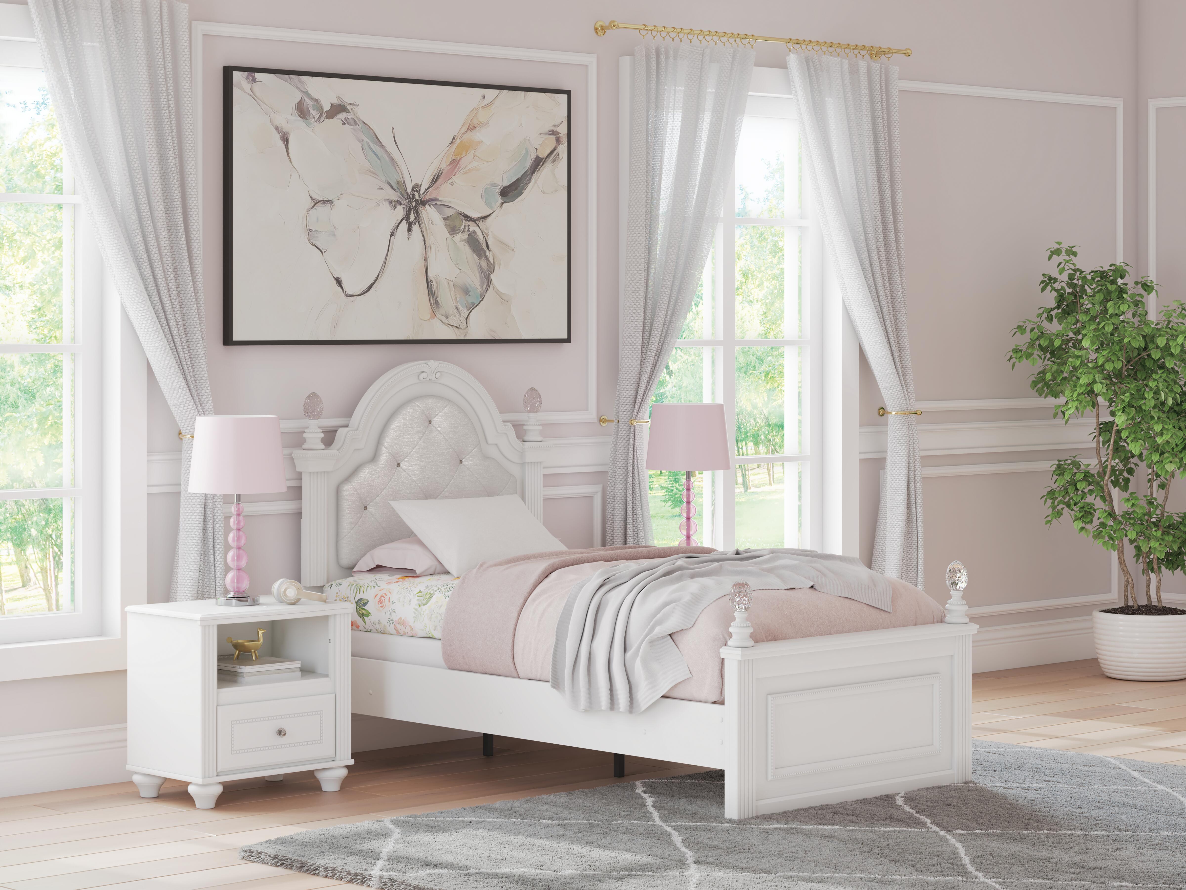 Maylilly Upholstered Panel Bed