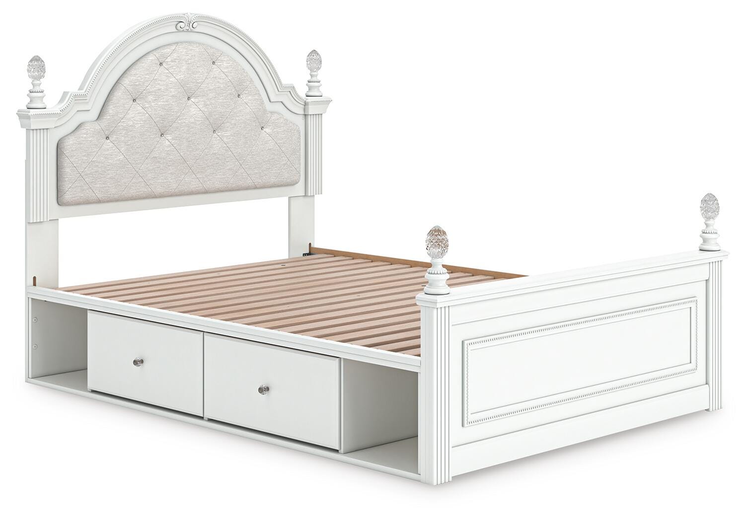 Maylilly Upholstered Panel Storage Bed