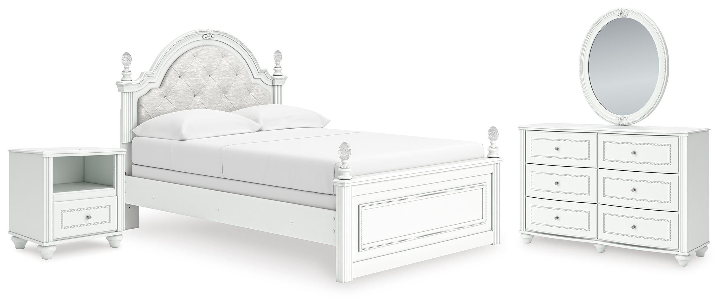 Kozlani Upholstered Panel Bed Bedroom Set
