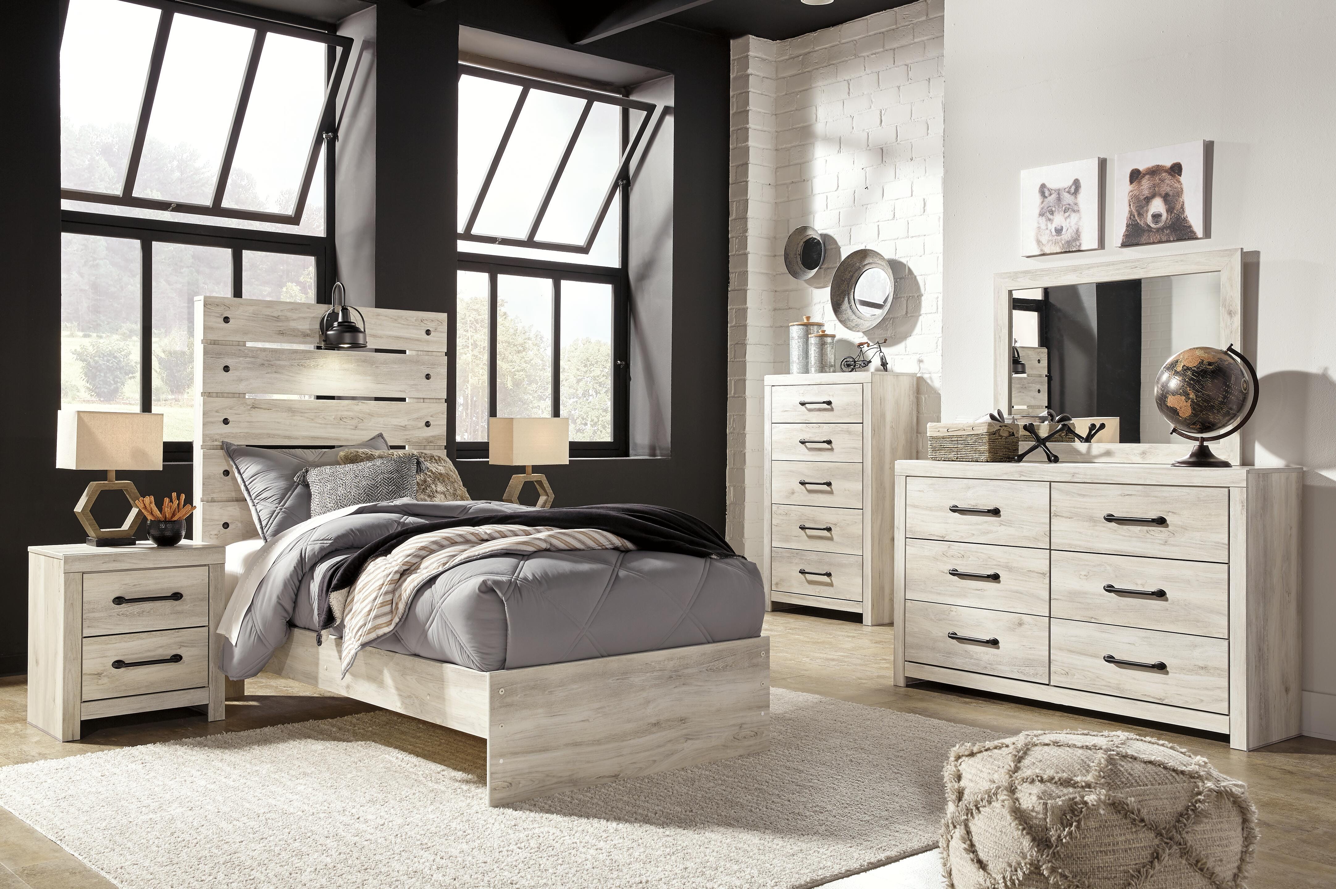 Cambeck Panel Bed Bedroom Set