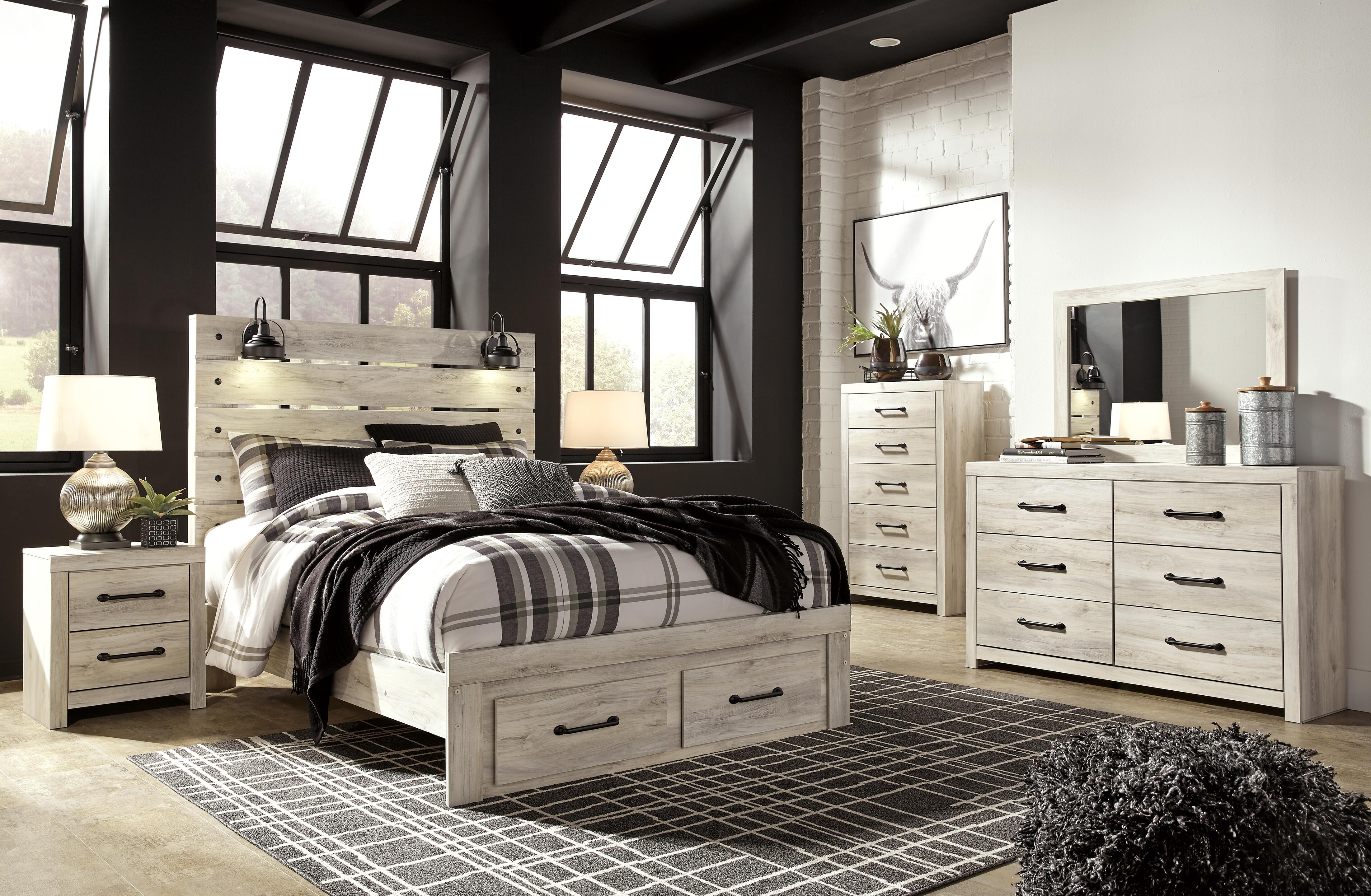 Cambeck Panel Bed Bedroom Set
