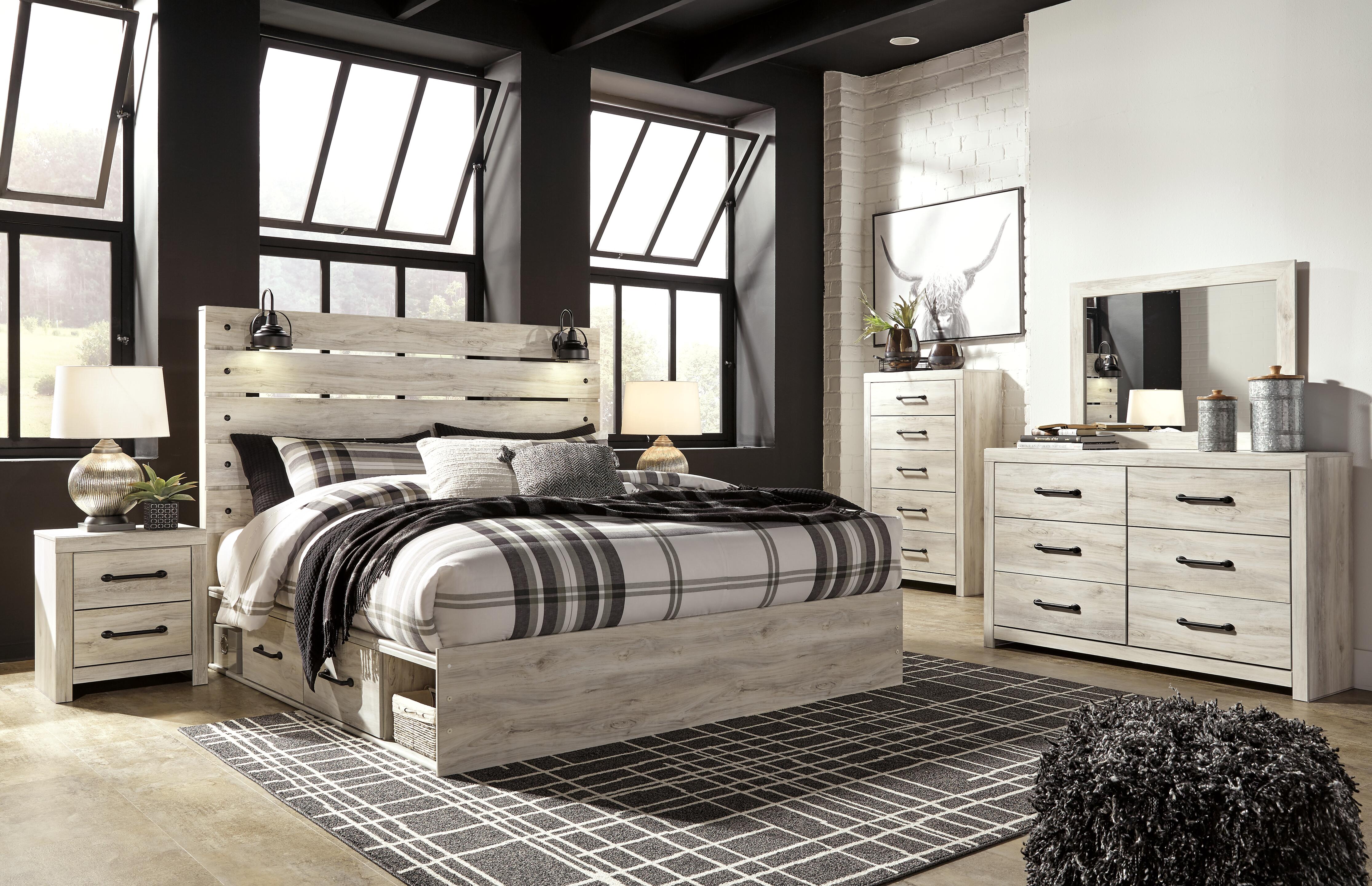 Cambeck Panel Bed Bedroom Set