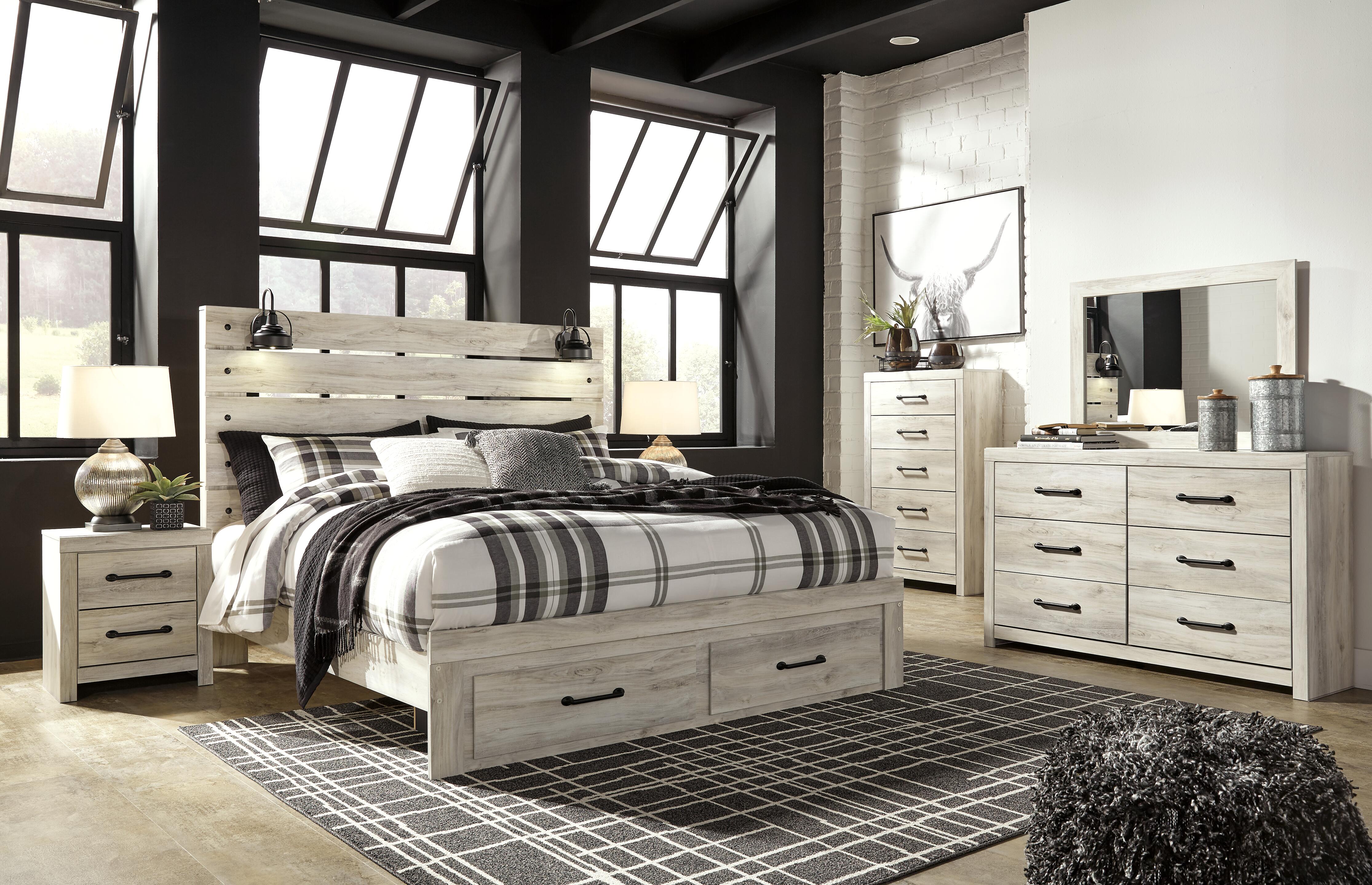 Cambeck Panel Bed Bedroom Set