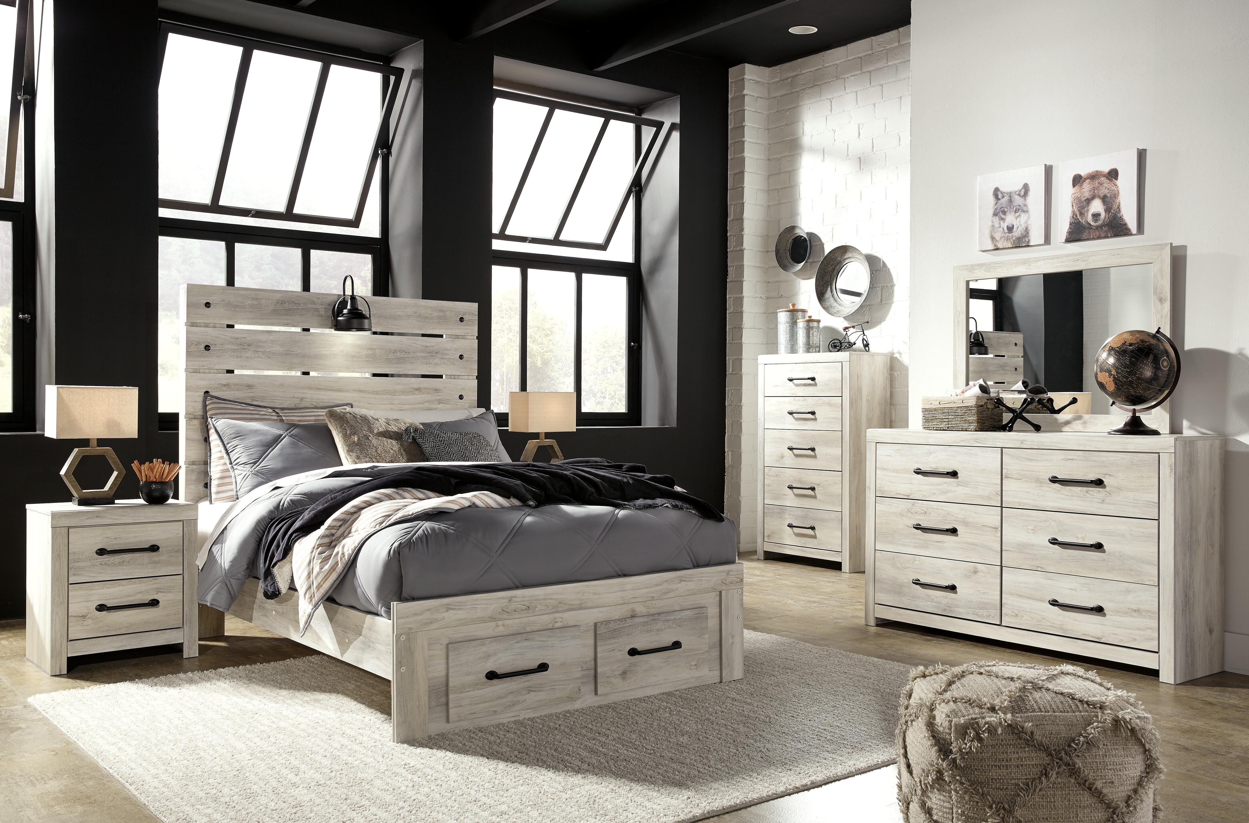 Cambeck Panel Bed Bedroom Set