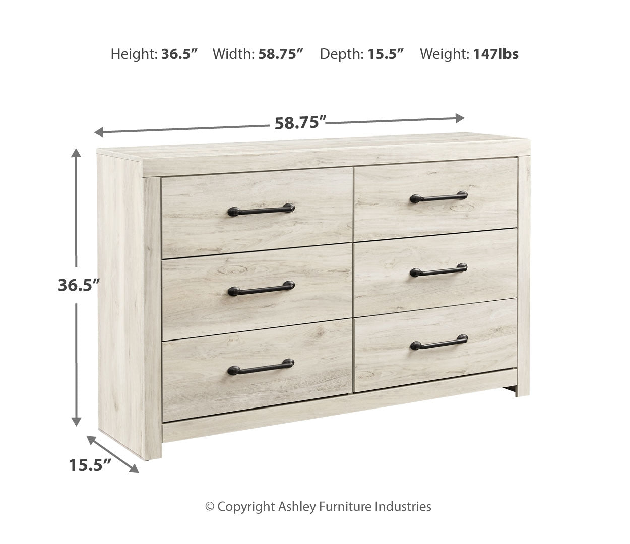 Cambeck Dresser and Mirror