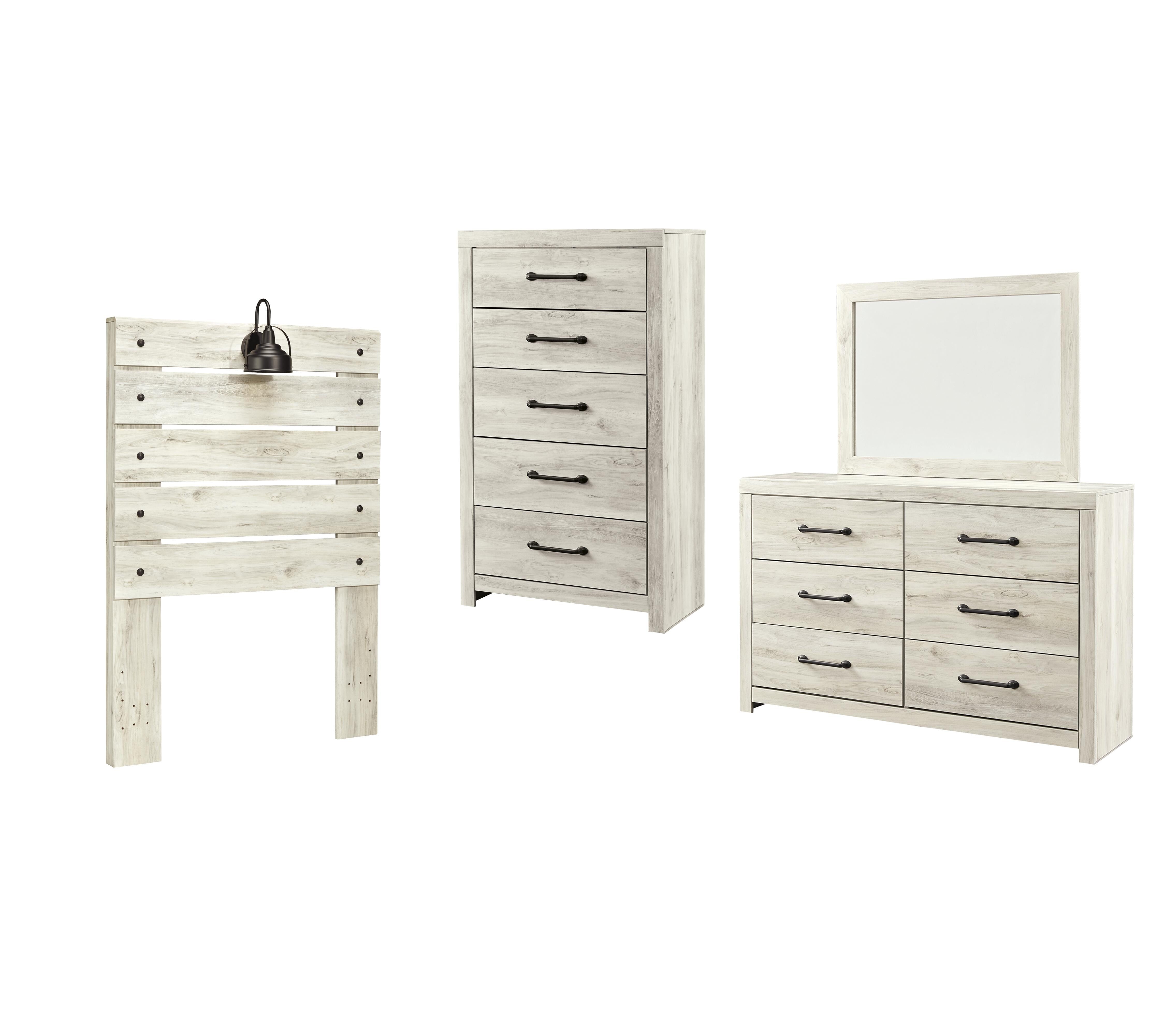 Cambeck Panel Headboard Bed Bedroom Set