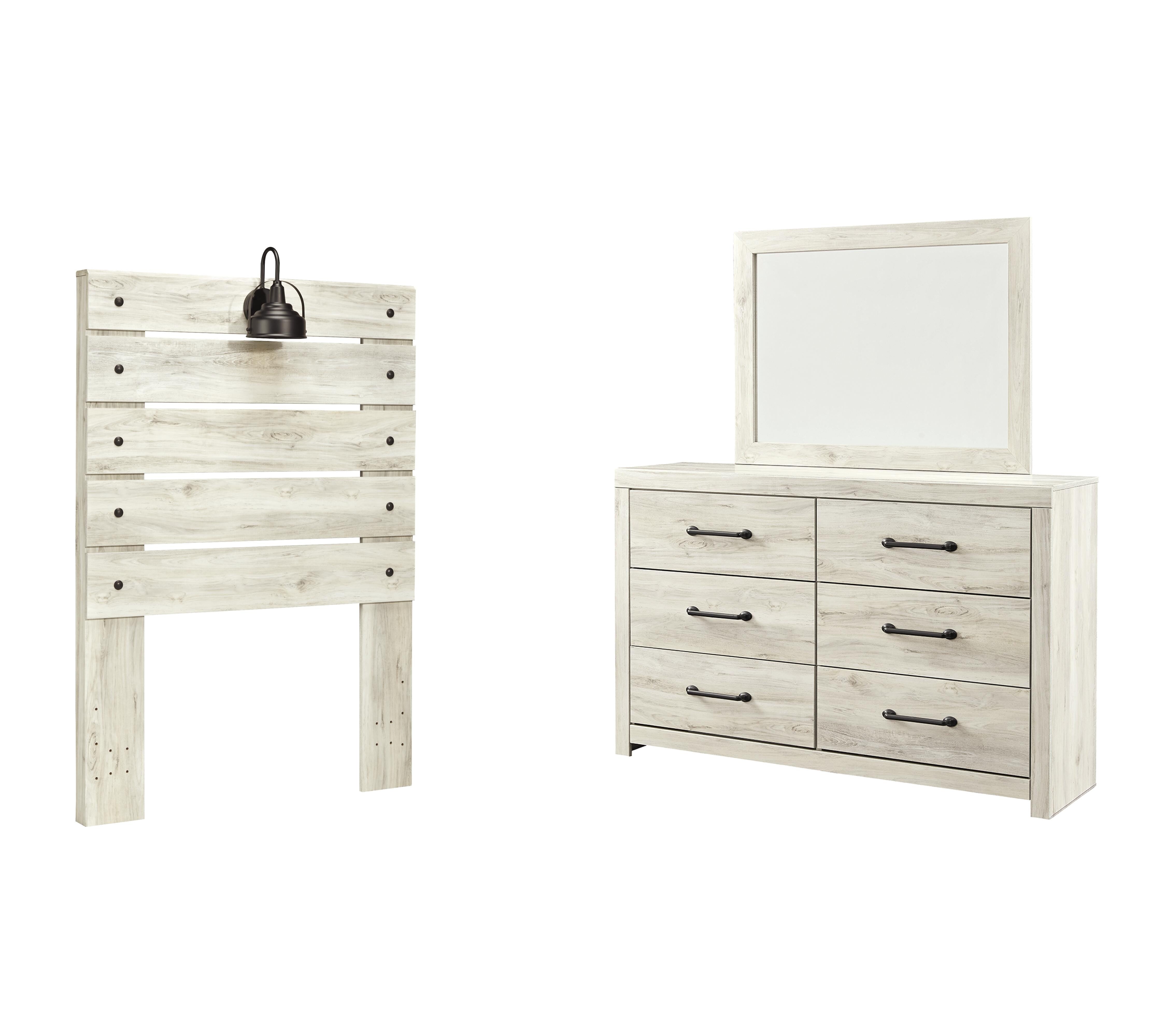 Cambeck Panel Headboard Bed Bedroom Set
