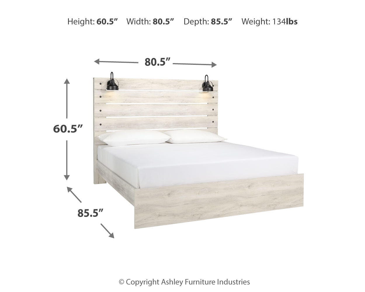 Cambeck Panel Bed