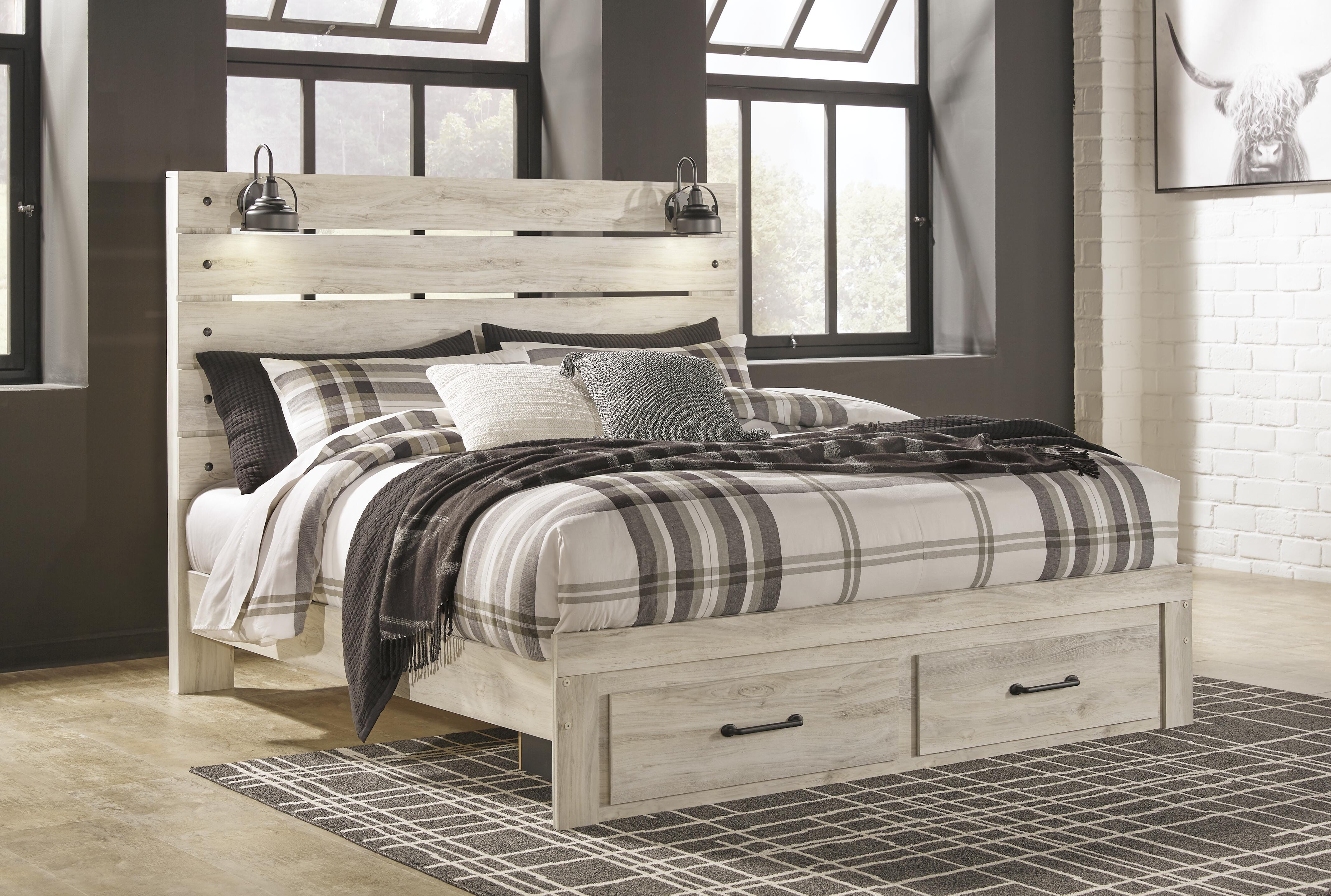 Cambeck Panel Storage Bed