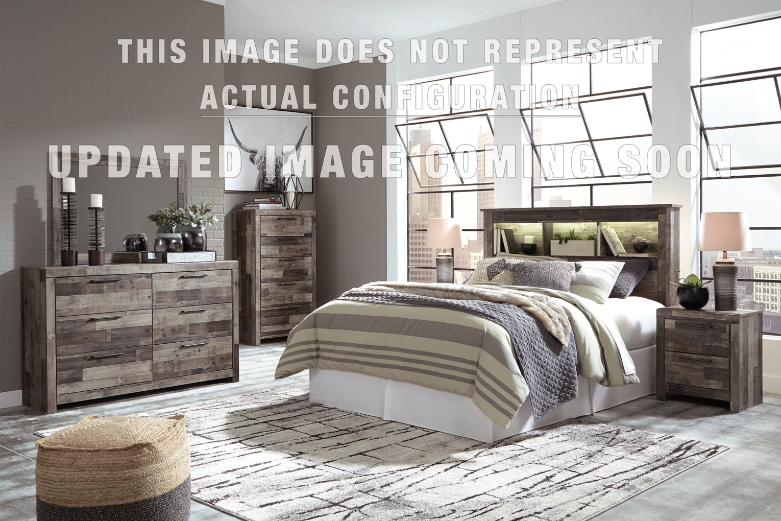 Derekson Panel Bed Bedroom Set