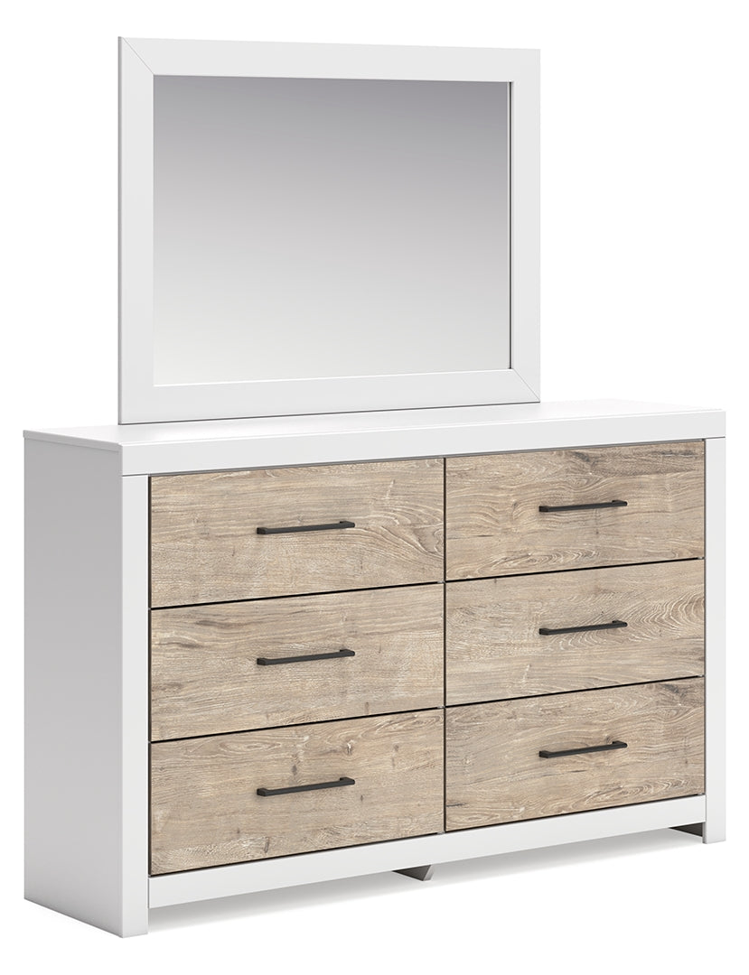 Charbitt White Panel Bedroom Set