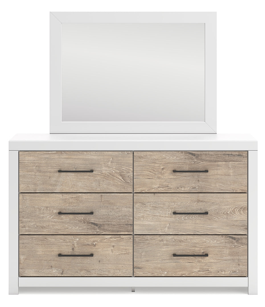 Charbitt Dresser and Mirror