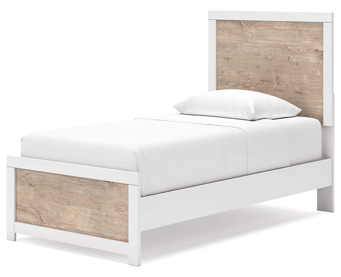 Charbitt White Panel Bedroom Set