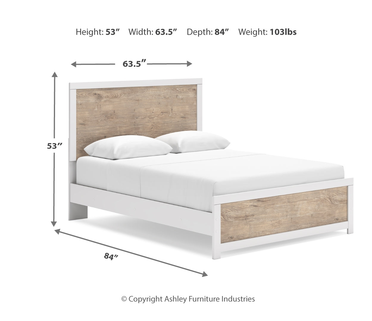 Charbitt Panel Bed