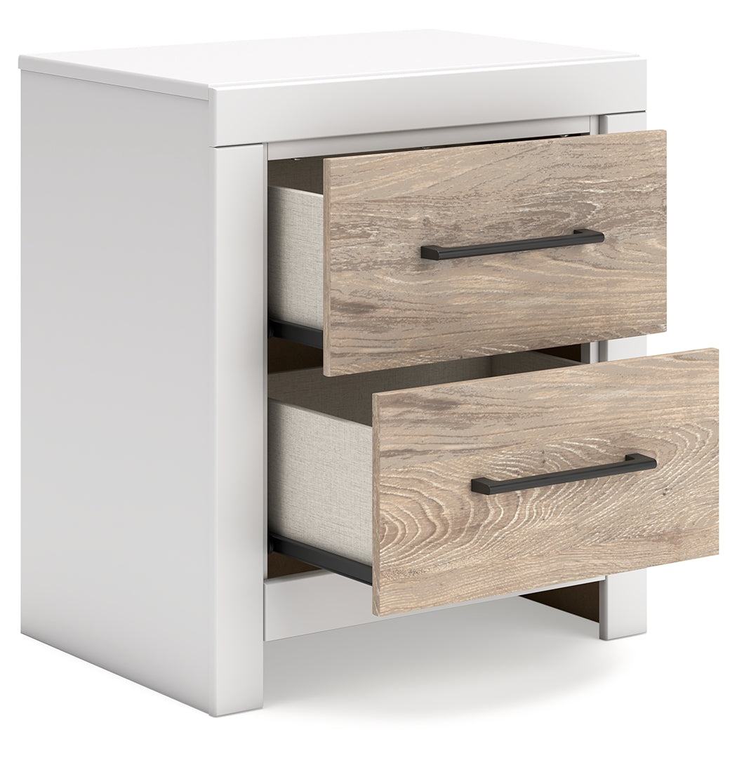 Charbitt Two Drawer Night Stand