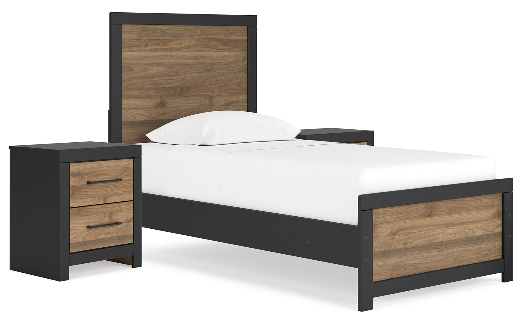 Vertani Brown Panel Bedroom Set