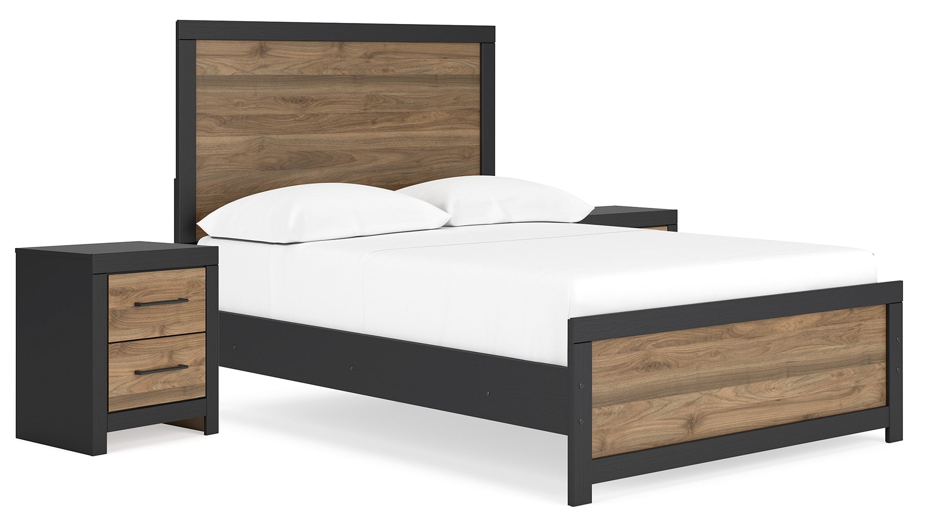 Vertani Brown Panel Bedroom Set