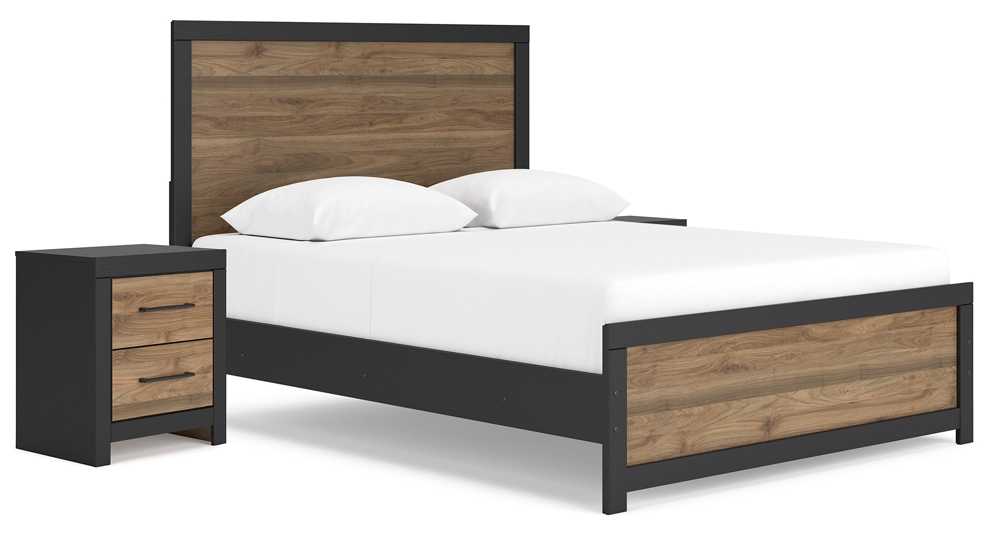 Vertani Brown Panel Bedroom Set