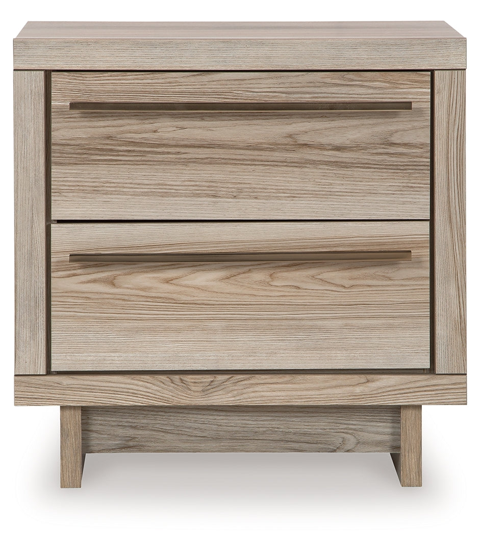 Hasbrick Two Drawer Night Stand